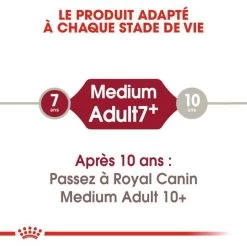 ROYAL CANIN Medium Adult 7+ 15kg -L'effet animalerie de la maison. fre pl ROYAL CANIN Medium Adult 7 15kg 16788 4