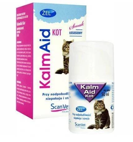 Scanvet Kalm Aid Gel Pour Chat 50 Ml 3 Scanvet Kalm Aid Gel Pour Chat 50 Ml