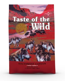TASTE OF THE WILD Southwest Canyon Sans Céréales Au Sanglier Pour Chien 12,2kg