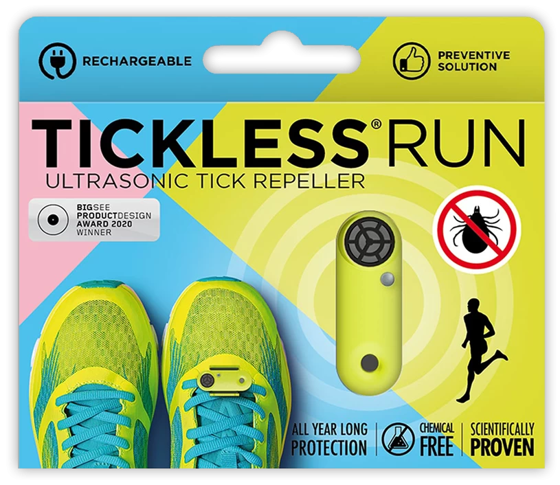 Tickless Run UV Jaune 3 Tickless Run UV Jaune