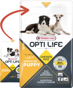 Versele-Laga Opti Life Puppy Medium Avec Poulet Pour Races Moyennes 2.5kg