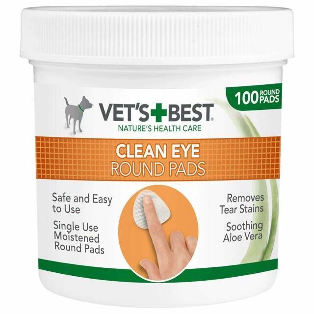Vet's Best Nettoyeurs D'yeux 100pcs 3 Vet's Best Nettoyeurs D'yeux 100pcs