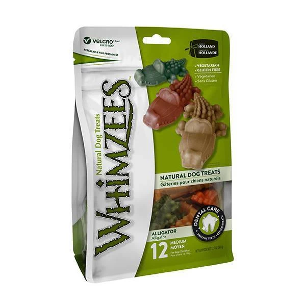 WHIMZEES WHIMZEES Alligator M 12 Pcs 3 WHIMZEES WHIMZEES Alligator M 12 Pcs