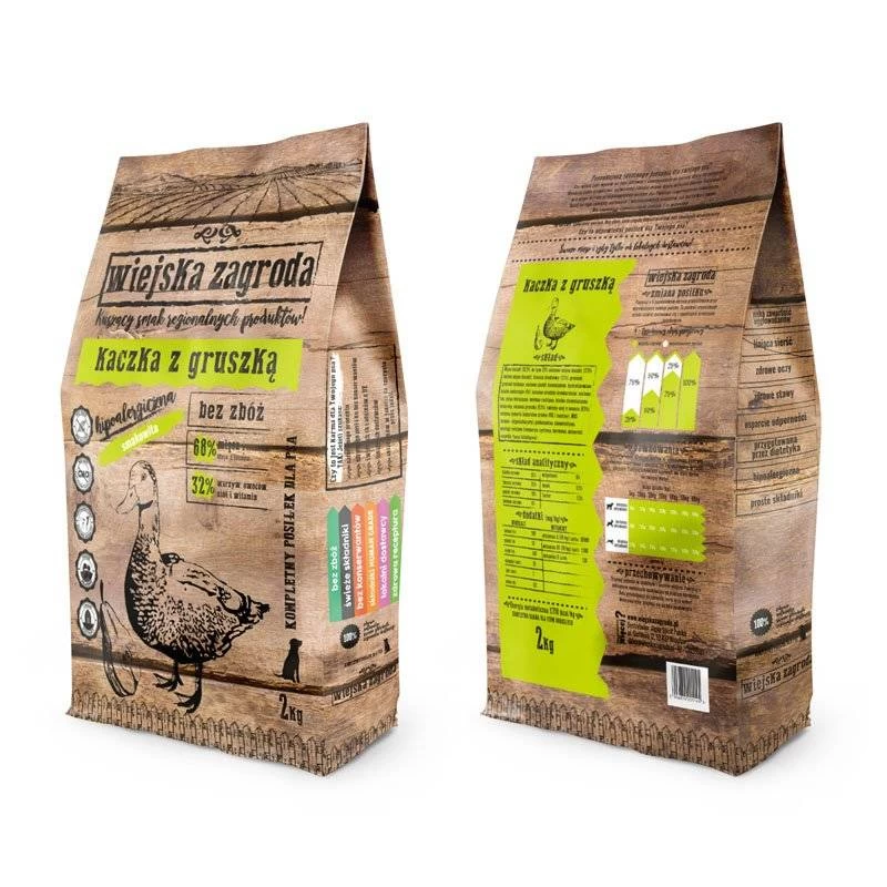 Wiejska Zagroda Canard Aux Poires 2kg+ Surprise Gratuite Pour Votre Chien 5 Wiejska Zagroda Canard Aux Poires 2kg+ Surprise Gratuite Pour Votre Chien – Image 3